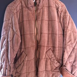 Free people quilted dolman jacket xs